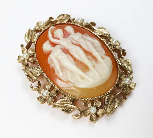 Inicio broche camafeo